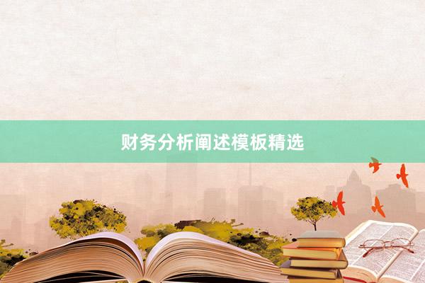 财务分析阐述模板精选
